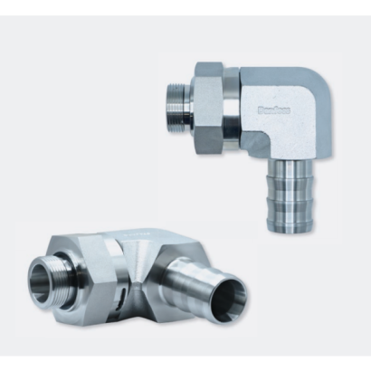 Danfoss 不銹鋼90°旋轉接頭